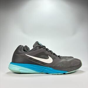 Nike Tri Fusion Run Gray Blue Running Shoes Athletic Sneakers Women’s Size 9